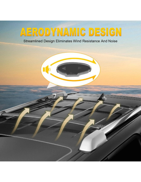 Barras Transversales de Techo OCPTY para Nissan Murano 2015-2021