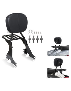 Respaldo Sissy Bar Desmontable KOLEMO para Harley Sportster 2004-2024