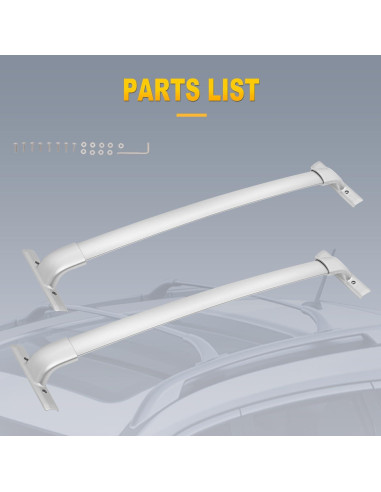 Barras Transversales de Techo OCPTY para Nissan Murano 2015-2021