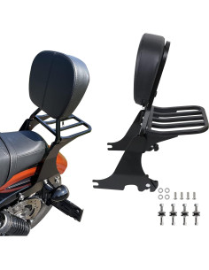 Respaldo Sissy Bar Desmontable KOLEMO para Harley Sportster 2004-2024 2