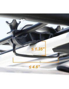 Portaequipajes XCAR Cesta Techo 162,56x99,06cm 68kg 2
