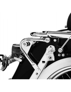 Kit de Soporte de Equipaje Desmontable Mofun para Harley 1997-2008 2