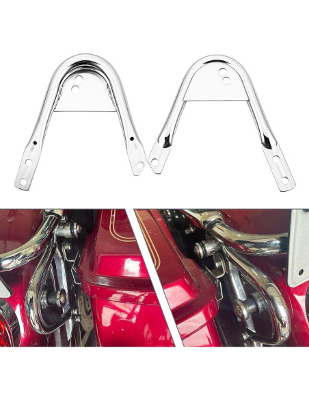 Kit de Soporte de Equipaje Desmontable Mofun para Harley 1997-2008