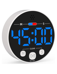 Temporizador Digital LED XUANZIT Magnético 3" Ruidoso