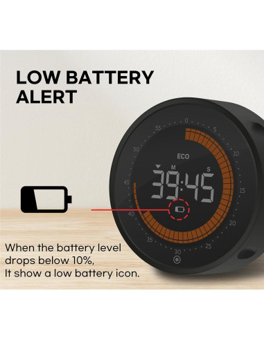 Temporizador Digital Visual CREAVIVA 60 Minutos Pantalla Grande