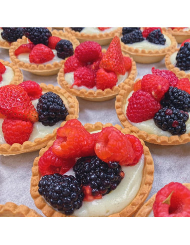 100 Moldes de Aluminio Reutilizables Dicunoy 3" para Tartas