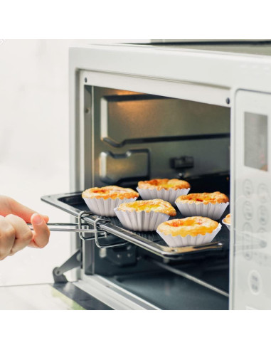 20 Moldes Desechables de Aluminio JOGILBOY para Tartas Mini