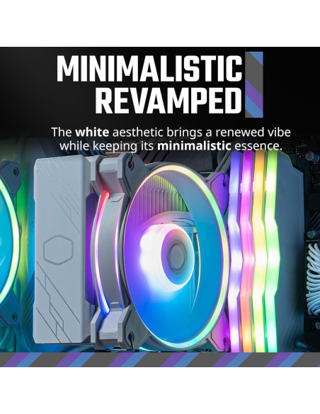 Cooler Master Hyper 212 Halo Enfriador de CPU Blanco 15.4cm