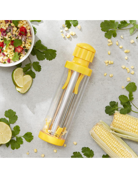 Destripador de Maíz Deluxe RSVP Amarillo 26.67 cm Apto Lavavajillas