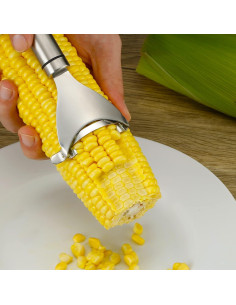 Pelador de Maíz Manual iziusy de Acero Inoxidable 17.95 cm 2