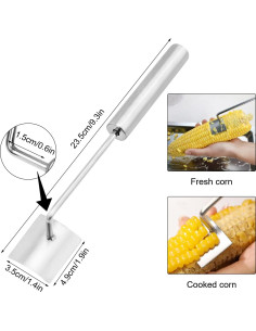 Desgranador de Maíz Marhook Acero Inoxidable 26.5 cm 2