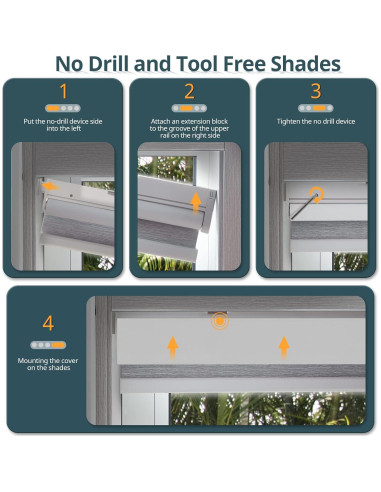 Persianas Automáticas Motorizadas Hapadif 86x182 cm Blanco
