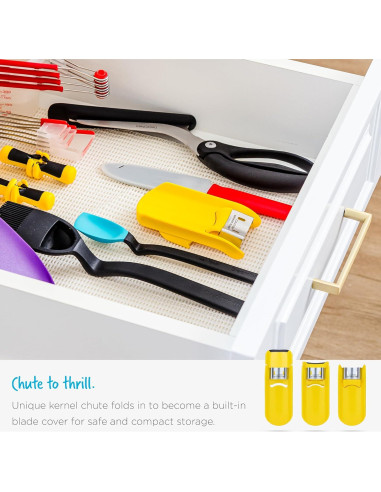 Desgranador de Maíz Dreamfarm Corpeel Amarillo Manual