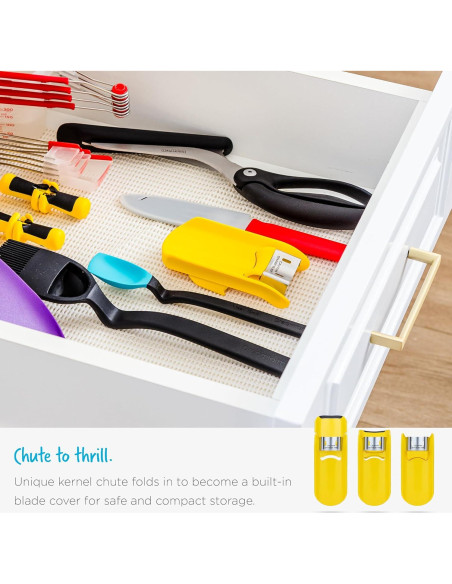 Desgranador de Maíz Dreamfarm Corpeel Amarillo Manual