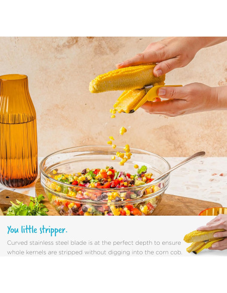 Desgranador de Maíz Dreamfarm Corpeel Amarillo Manual