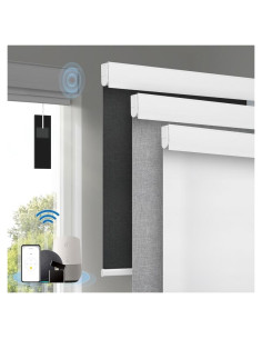 Persianas Motorizadas CITOLEN 34x72 cm Opacas Control Remoto