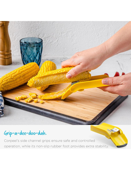 Desgranador de Maíz Dreamfarm Corpeel Amarillo Manual
