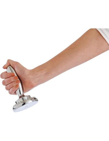 Aplanador de Carne Doble HIC Kitchen 835g Acero Inoxidable