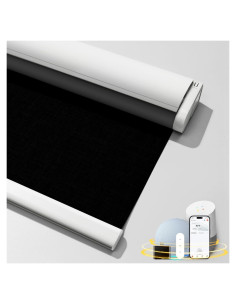 Persianas Motorizadas MUSCLEAREA 30x72 cm Oscurecimiento Total