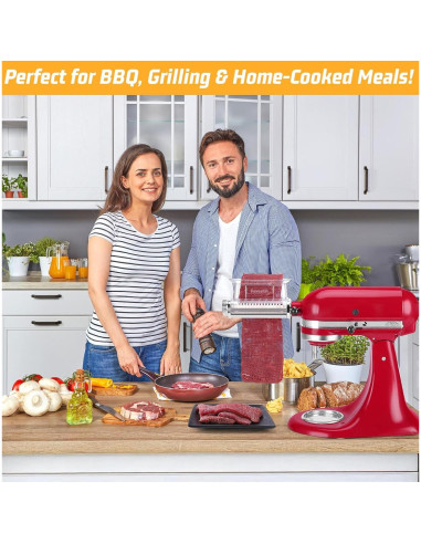 Ablandador de Carne KitchenAid FavorKit 3 Grosores Metal