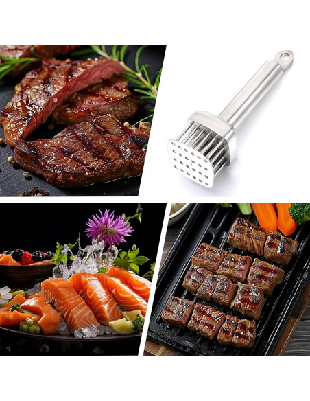 Ablandador de Carne Acero Inoxidable 304 JOUTYFOR 20,57 cm