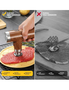 Martillo Eléctrico para Ablandar Carne YATLADIS 0.85 kg 2