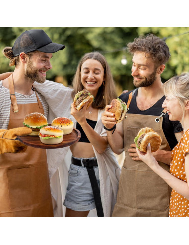 Juego de 15 Platos Redondos de Madera Acacia Roshtia