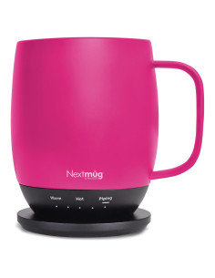 Nextmug Taza Autocalentable 396ml Rosa Verdadero
