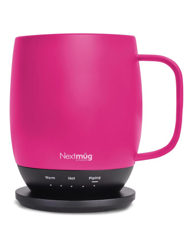 Nextmug Taza Autocalentable 396ml Rosa Verdadero