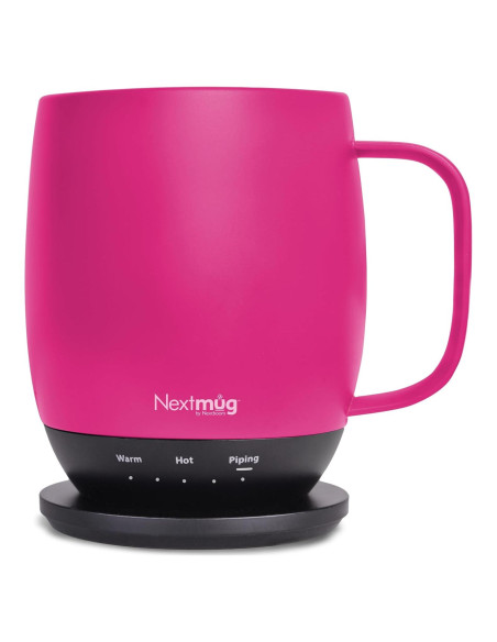 Nextmug Taza Autocalentable 396ml Rosa Verdadero