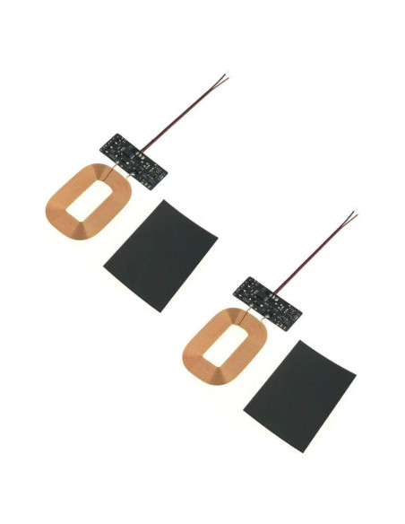 Módulo Receptor Cargador Inalámbrico Acxico 2 Pcs Qi