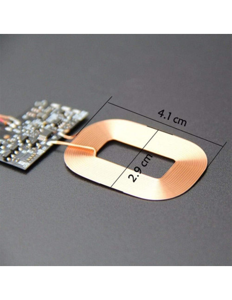 Módulo Receptor Cargador Inalámbrico Acxico 2 Pcs Qi