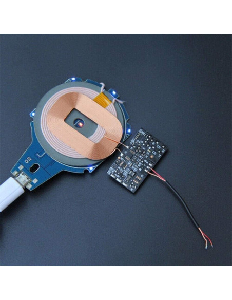 Módulo Receptor Cargador Inalámbrico Acxico 2 Pcs Qi