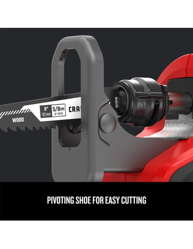 Sierra Recíproca Inalámbrica CRAFTSMAN V20 3000 RPM 36.83 cm