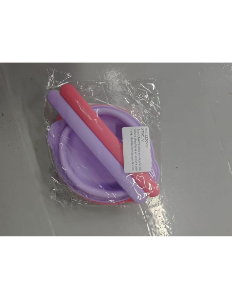 Juego de 2 Forros de Silicona para Calentador de Cera HINGTAI Juego de 2 Forros de Silicona para Calentador de Cera HINGTAI