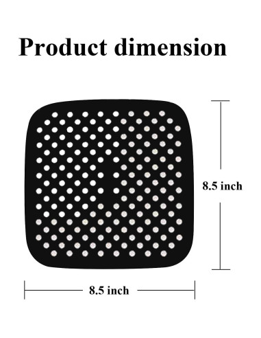 Forros de Silicona ZEPELOFFY 21.5 cm Reutilizables Antiadherentes