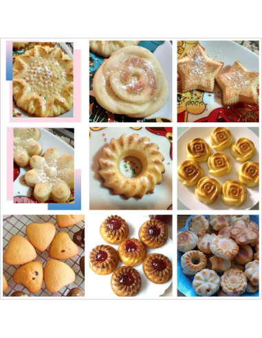 Set 36 Moldes Silicona Reutilizables Para Muffins y Cupcakes