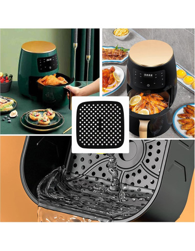 Forros de Silicona ZEPELOFFY 21.5 cm Reutilizables Antiadherentes