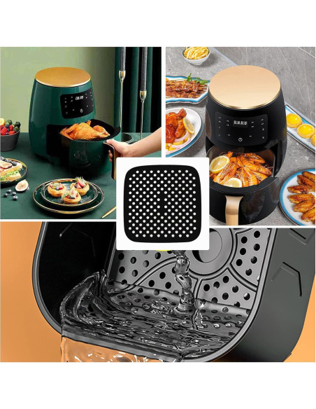 Forros de Silicona ZEPELOFFY 21.5 cm Reutilizables Antiadherentes