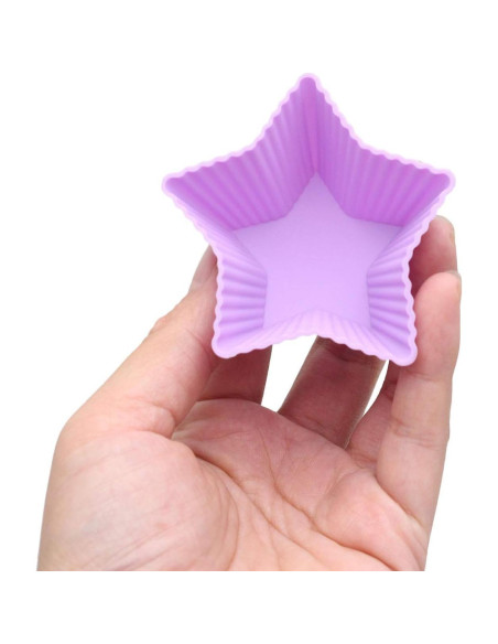 Set 36 Moldes Silicona Reutilizables Para Muffins y Cupcakes