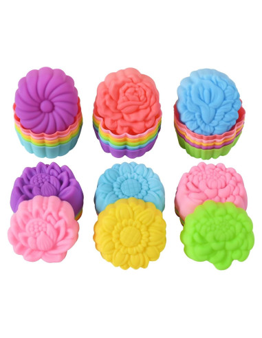 Moldes de Silicona Reutilizables Mirenlife 36 Piezas Mini