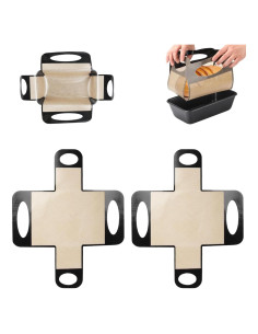 Forro de Pan de Silicona Reutilizable 2 Piezas 49x39 cm