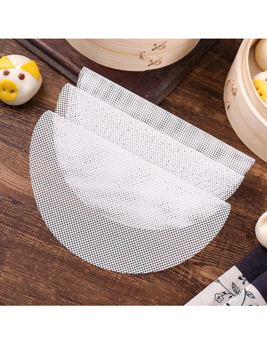 10 Forros de Vapor de Silicona Mozeat Lens 25cm Antiadherente