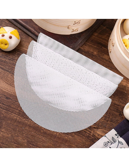 10 Forros de Vapor de Silicona Mozeat Lens 25cm Antiadherente