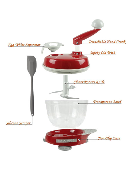 Picador Manual Multifuncional KIRKWOOD KITCHEN 6 Tazas