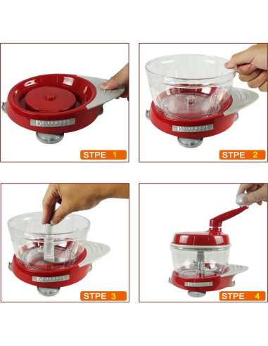 Picador Manual Multifuncional KIRKWOOD KITCHEN 6 Tazas