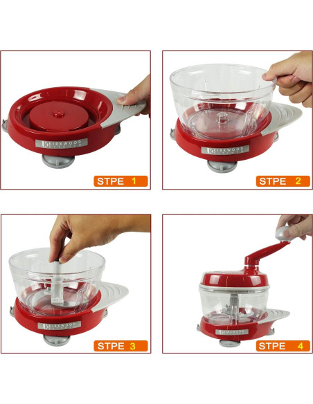 Picador Manual Multifuncional KIRKWOOD KITCHEN 6 Tazas