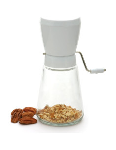 Picador de Nueces Norpro 1.25L Acero Inoxidable y Vidrio 2