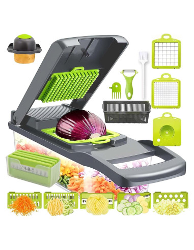 Cortador de Verduras 17 en 1 Febvao - Acero Inoxidable