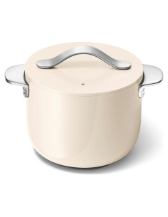 Olla Cerámica Antiadherente Caraway 2L Color Crema
